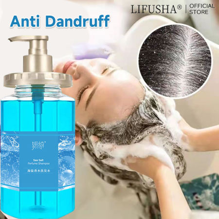 500ML Sea Salt Anti Dandruff Shampoo - Fast Hair Growth
