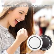 ROYALBELLE Air Purifier Necklace, USB, Wearable, Portable, Unisex