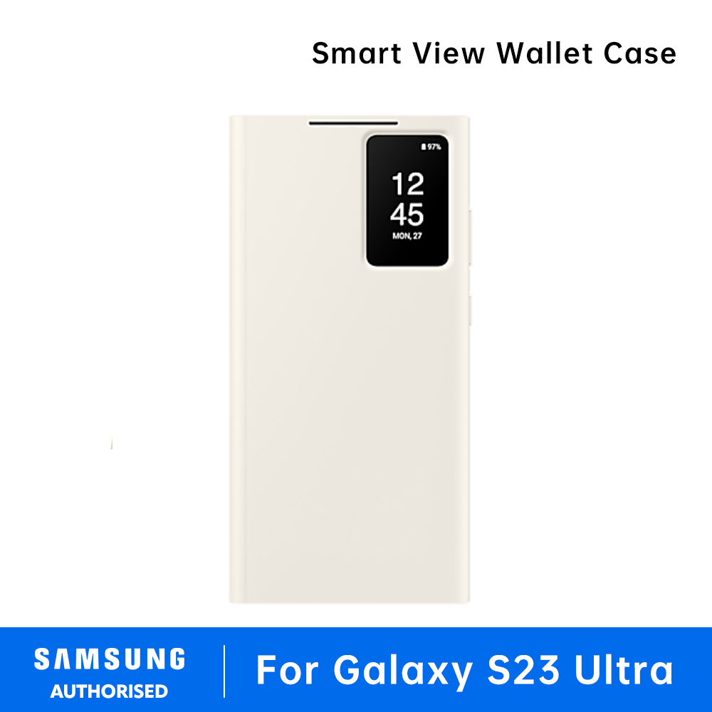 Original Samsung S23 Ultra Smart View Flip Case For Samsung Galaxy S23/S23 Plus 5G Phone LED Cover S-View Cases - Image 3