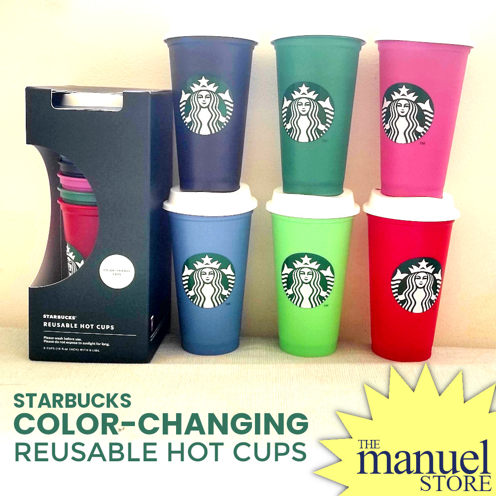 Starbucks, Kitchen, Starbucks 222 Holiday Colorchanging Gold Reusable Hot  Cup Grande Size Nwot