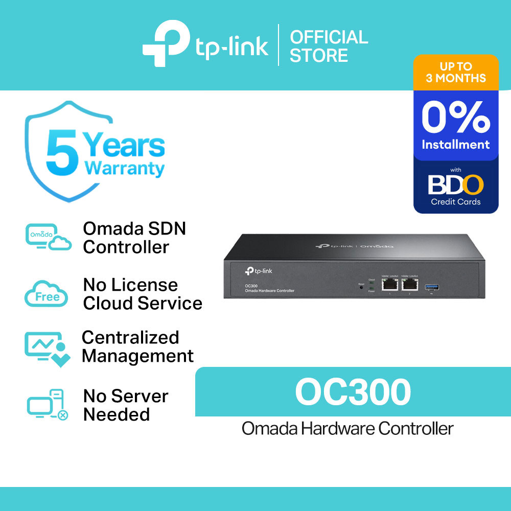 TP-Link Official Store / OC300 / Omada Professional Centralized Management Hardware Controller for Access Points, Switches, and Gateways