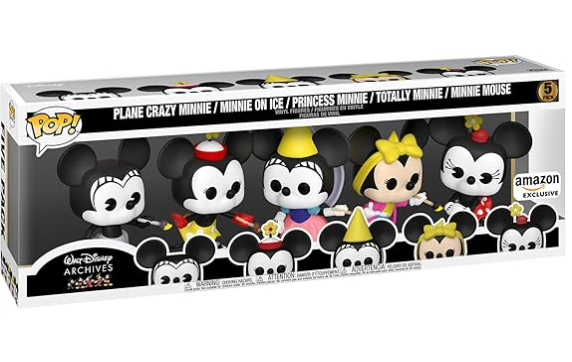 Minnie Mouse 5 pack Funko pop  Exclusive