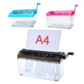 Creative Mini Desktop Hand Paper Shredder - A4 A5 Size