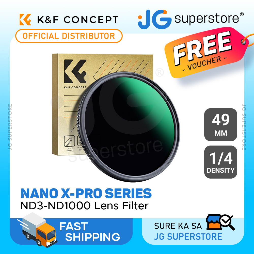 k&f concept 49mm variable nd filter