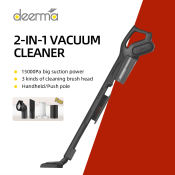 Deerma Cordless Vacuum Cleaner: Strong Suction, Quiet, Long-lasting for Home & Car