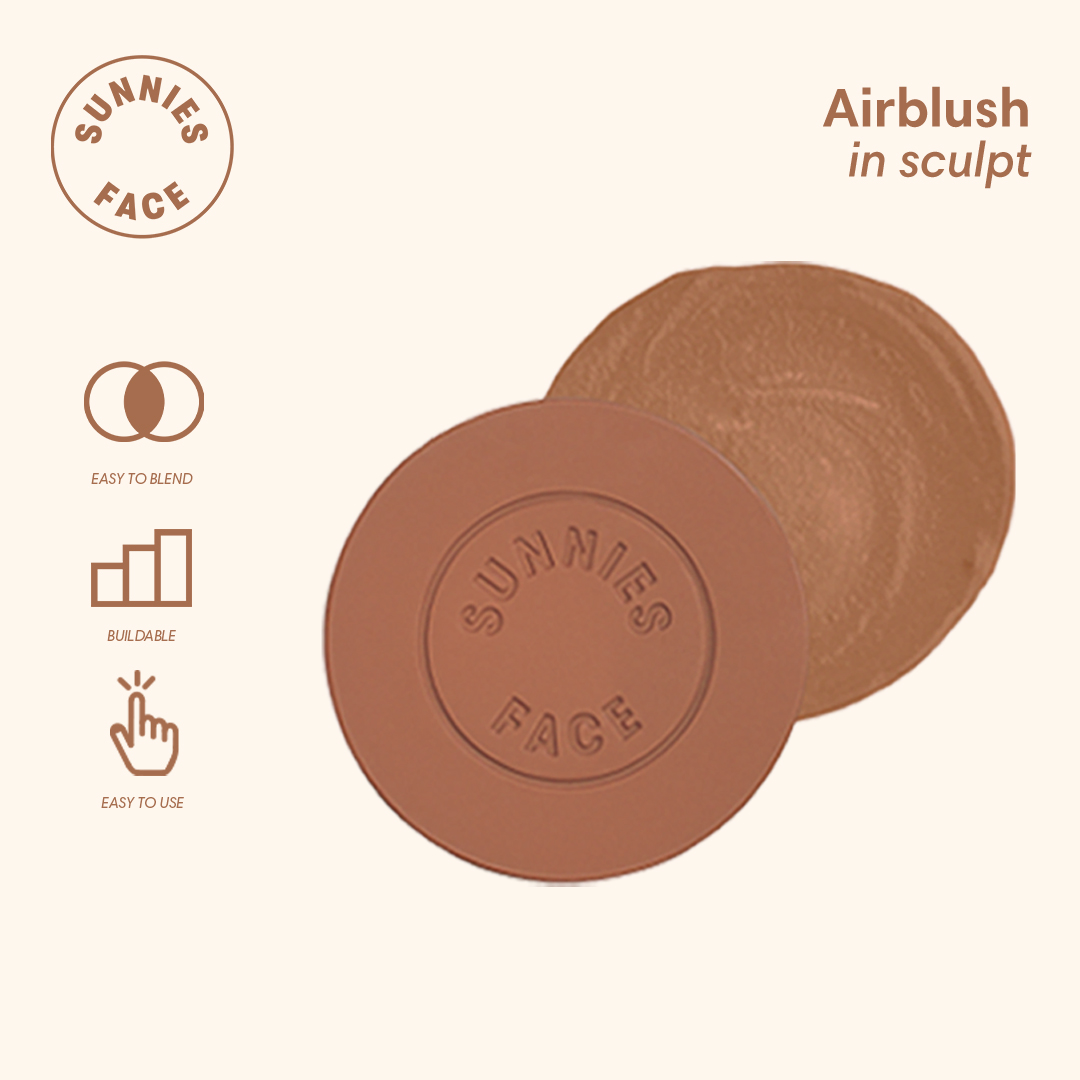 Discount on Sunnies Face  shoes - SKU:  Airblush [Cream Blush & Cheek Tint] (Sculpt)