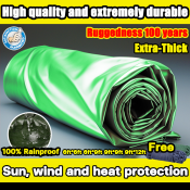 30-Year Waterproof Tarpaulin - Multiple Sizes Available