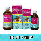LC-VIT Syrup - Multivitamin with Lysine for Pets