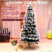 Yo-Fun Glowing Fiber Optic Christmas Tree - 4ft-7ft, LED