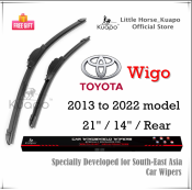 Kuapo Wiper Blades for Toyota Wigo 2013-2022