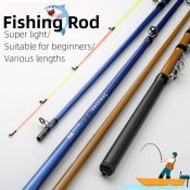 Ultra Light Fiberglass Spinning Fishing Rod - 1.5M/1.8M/2.1M