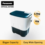 Panasonic NA-W6517BSP Twin Tub 6.5 Kg. Washing Machine