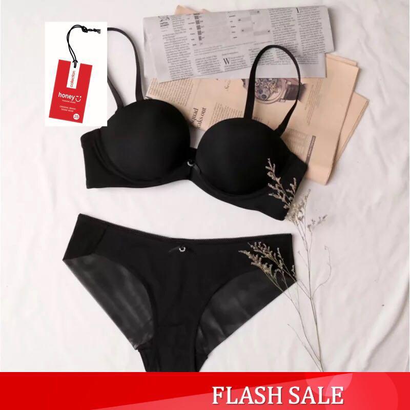 Seamless Bra+ Panty Lingerie Terno 2IN1 (BRA+PANTY) -HONEY PH - Image 2