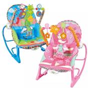 Baby Electric Rocking Chair with Music and Vibration - PINK/BLUE