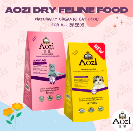 Aozi Cat Organic Dry Food 1 kg