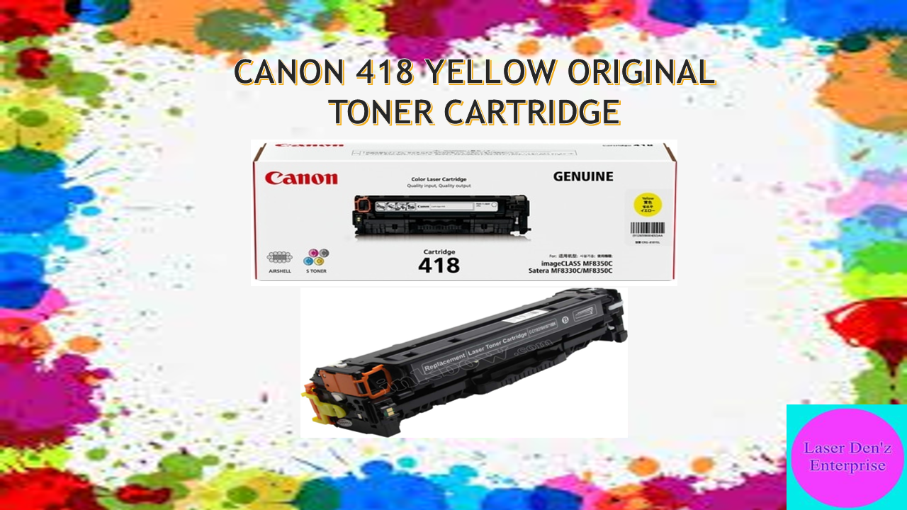 Canon Cartridge 418 Canon 418 Toner Cartridge - Genuine Magenta