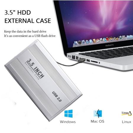 USB3.0 HDD Enclosure - 3.5 inch SATA Adapter 