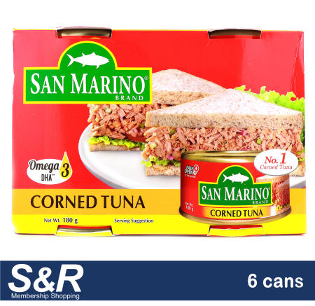 CDO San Marino Corned Tuna 6 x 180 g