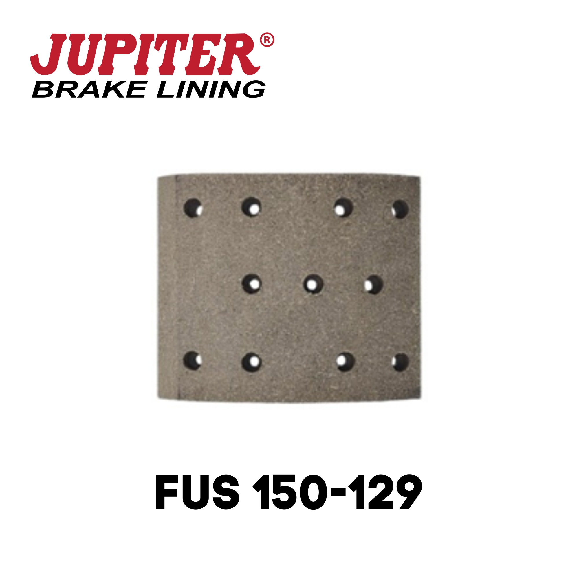 Jupiter Brake Lining - 47115 - 050 SET Drilled And Undrilled Jupiter Brake Lining - 47115 - 050 SET Drilled And Undrilled