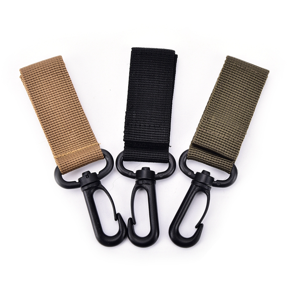 Outdoor Sports Hook Backpack Strap Clip Belt Clips Tactical Carabiner ...