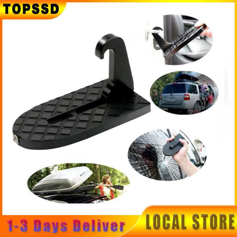 Step Ladder Folding Multifunction Foldable Car Roof Rack Step Stair Car  Step Pedal Car Door Scuff Side Steps