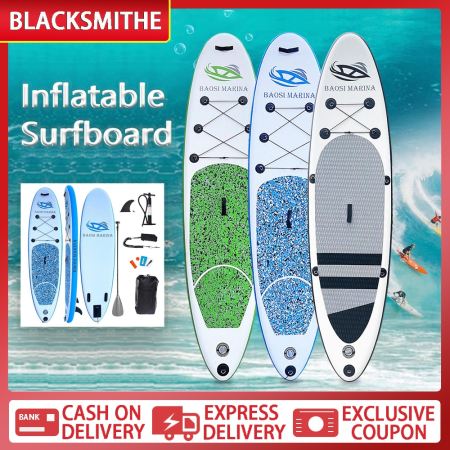 Inflatable Surfboard Sup Stand Up Paddle Board Kayak Water Yoga Board Beginner Adult Surfboard Wakeboard Hydrofoil Paddle Board Portable Surfboard