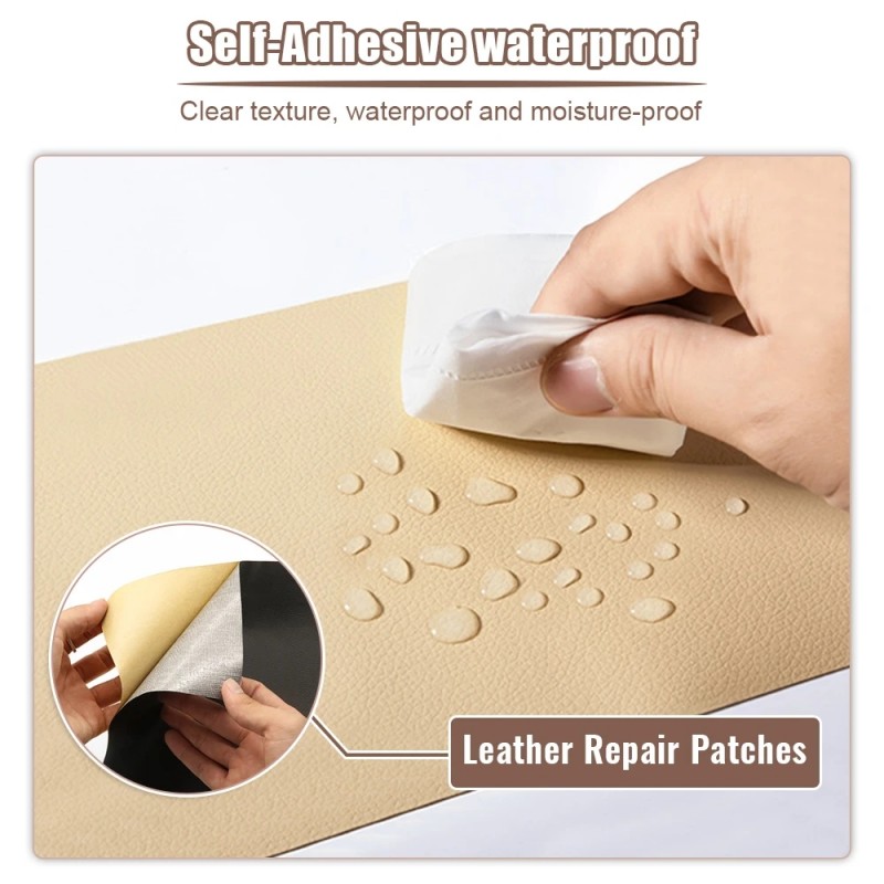 Leather Repair Patch for Couches Large Self-Adhesive