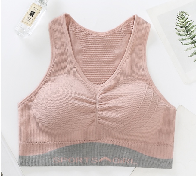 Sports Bra Women Fitness Top Seamless Running Yoga Gym Bras #8225 - Image 2