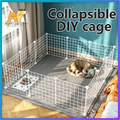 Collapsible Dog Cage by , 35*35CM Metal Playpen Fence
