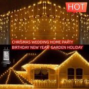 LED Curtain Light - Waterproof Fairy Light for Holiday Decor