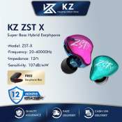 KZ ZST X Hybrid In-ear Earphones with Mic