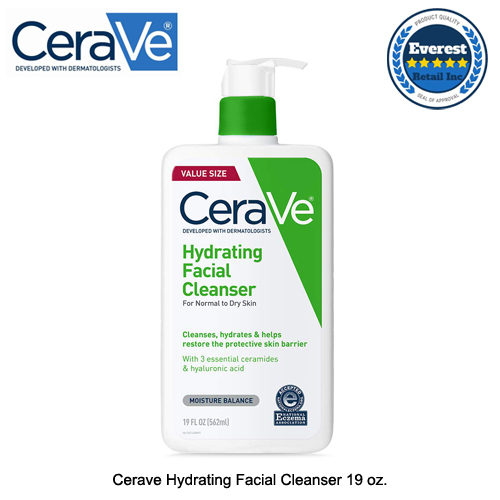cerave hydrating cleanser 19 oz