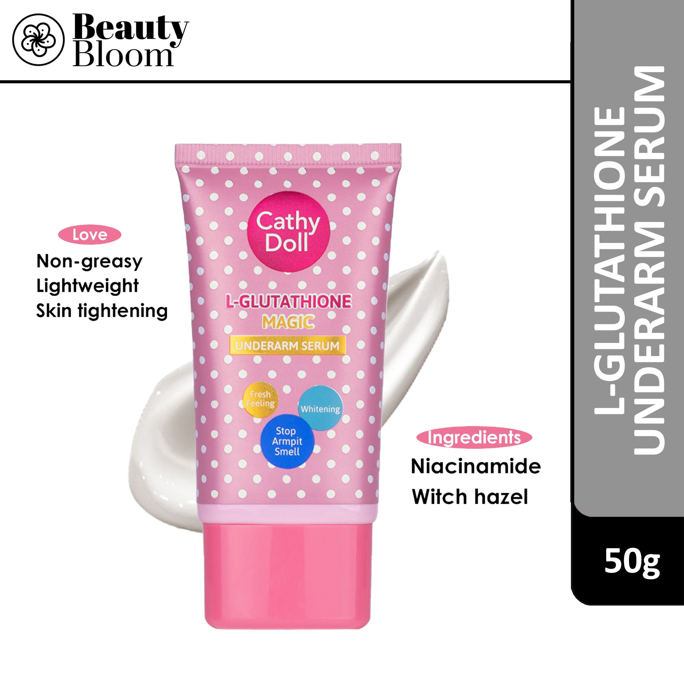 l glutathione magic cream cathy doll Cathy Doll Whitening Sunscreen L-glutathione Magic Cream SPF50 PA+++ 138  Ml main image 1