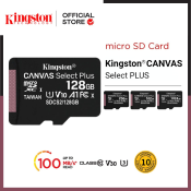 Kingston Canvas Select Plus MicroSD Card (128GB-1TB)