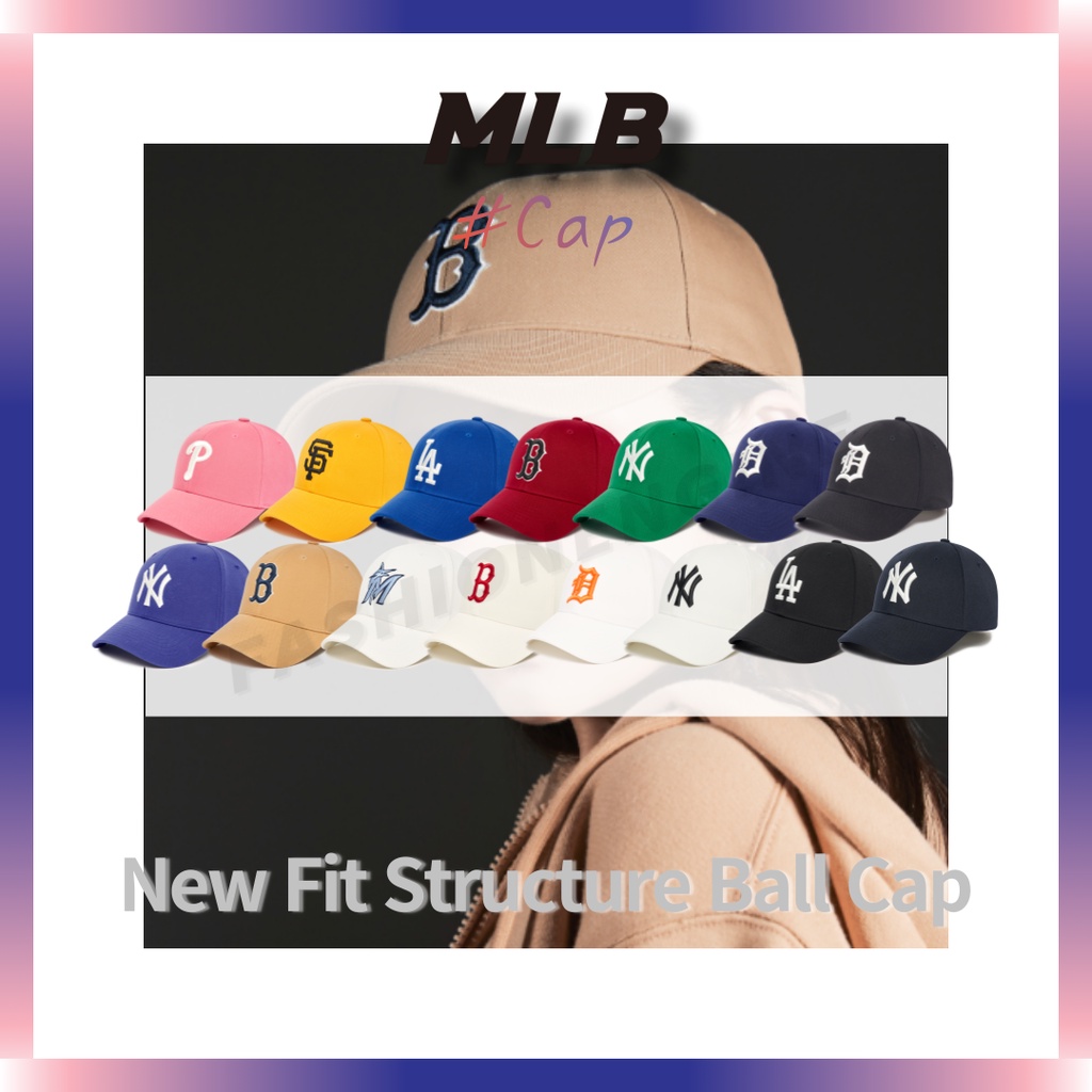 32CPFA111-07V MLB Pastel Monogram Unstructured Ball Cap LA VIOLET