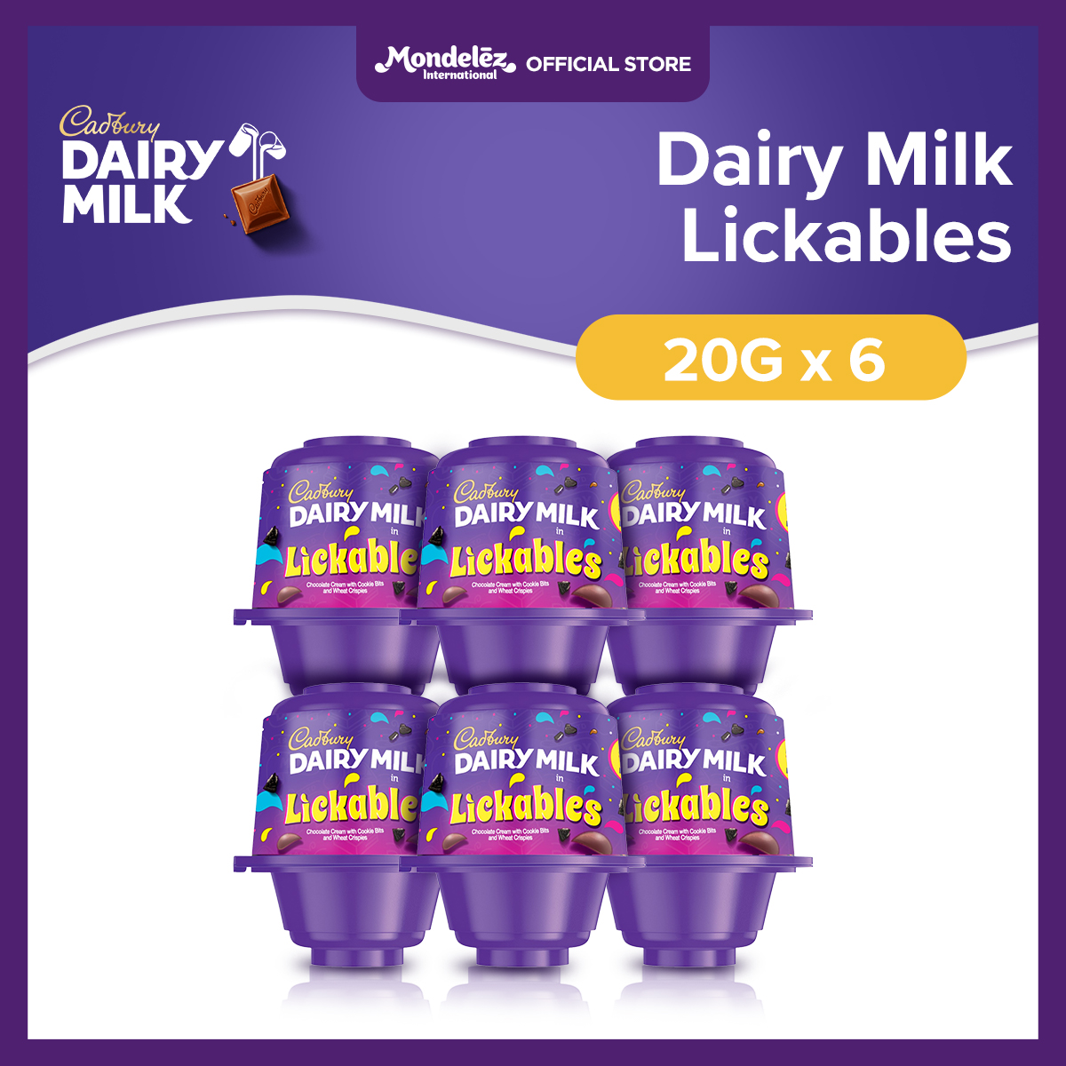 Lickables chocolate on sale