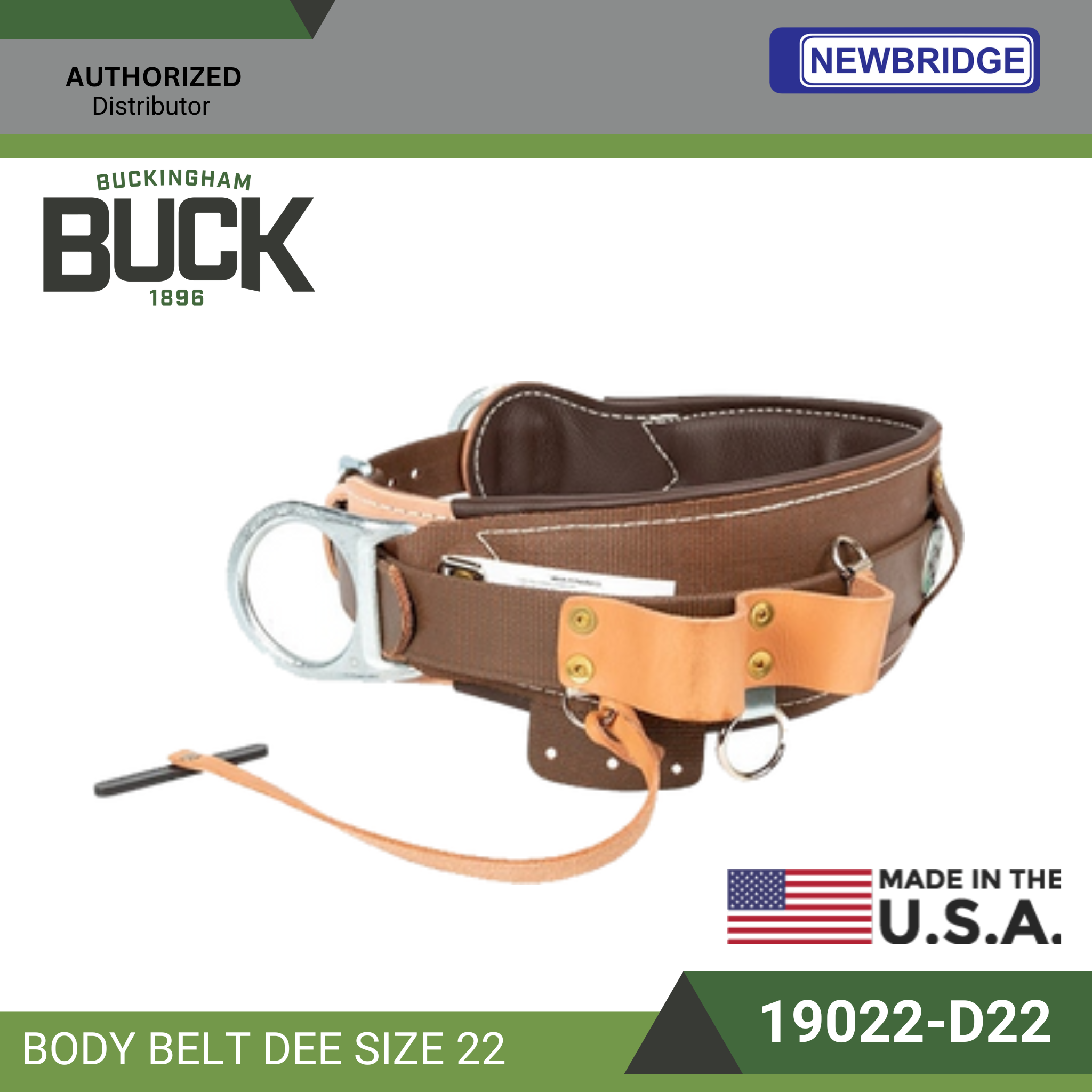 Body Belt - Buckingham Manufacturing
