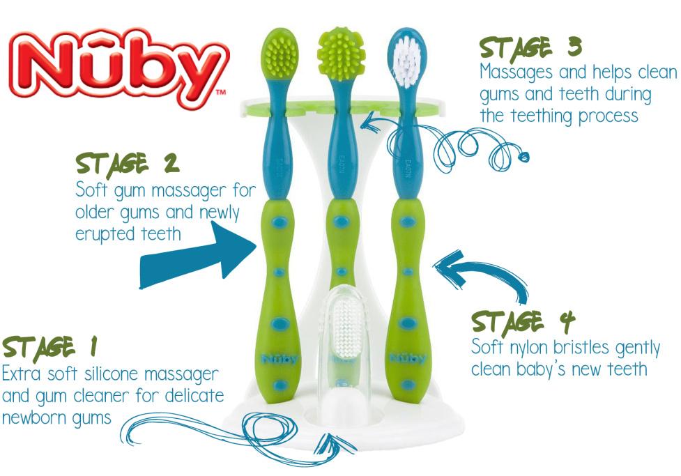 nuby baby toothbrush