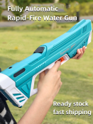 Electric Water Gun - Thrilling Battles. All Ages. Durable. (Brand: AquaBlast