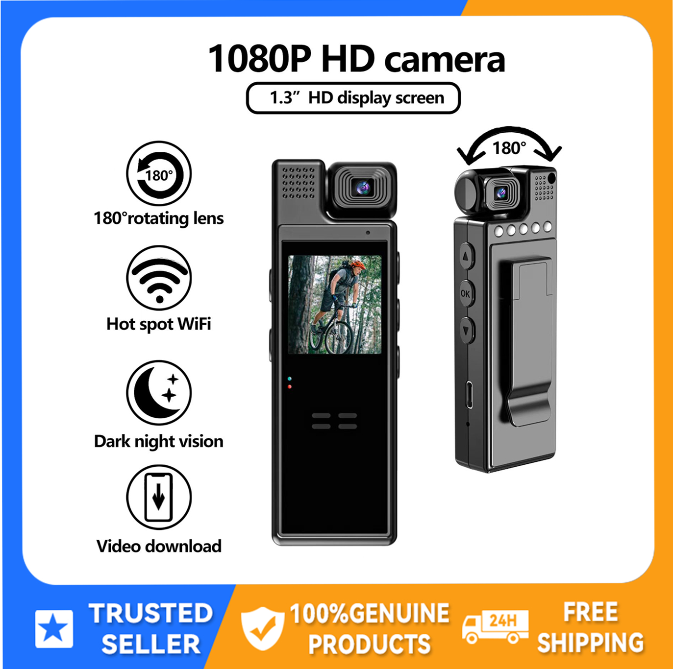 night vision body camera