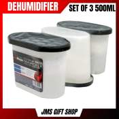Micromagic 3pcs Dehumidifier - 500mL - Cars/Closets