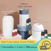 Jcam Humidifier Bundle: 3PCS for 100 Pesos, with Free Essential O