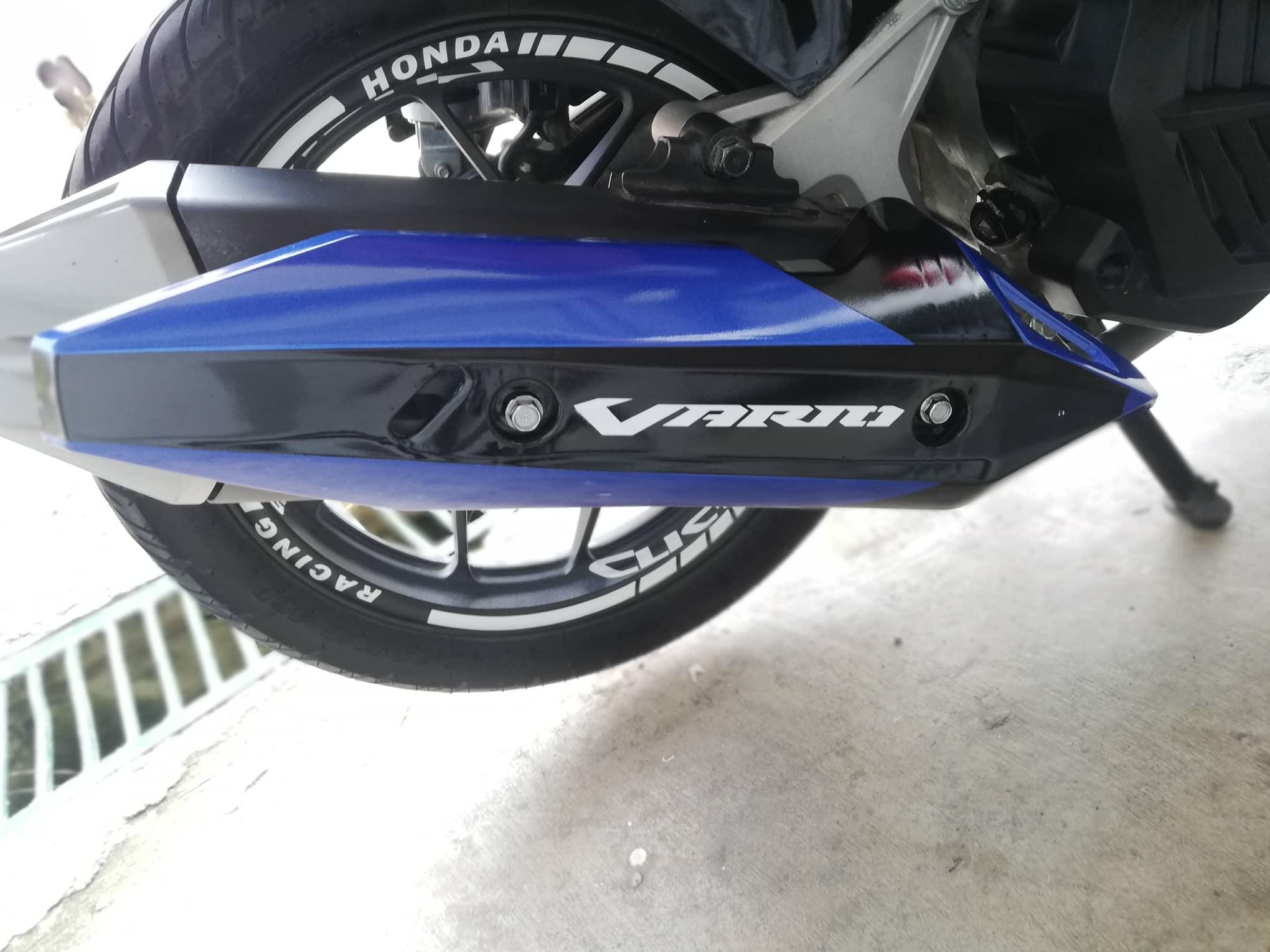 Honda Click 125i 150i V2 Vario Heat Guard Blue Lazada Ph
