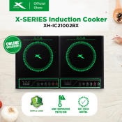 X-SERIES Double Burner Induction Cooker: Portable, Easy to Use