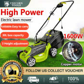 German Electric Lawn Mower - 1600W Household Multi-function Mower