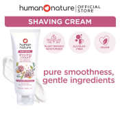 Human Nature Shaving Cream For Women 100ml with Moisturizing Aloe Vera for a Smooth & Close Shave