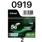 Special Number Smart 5G LTE Tricut Sim Card - Brand New