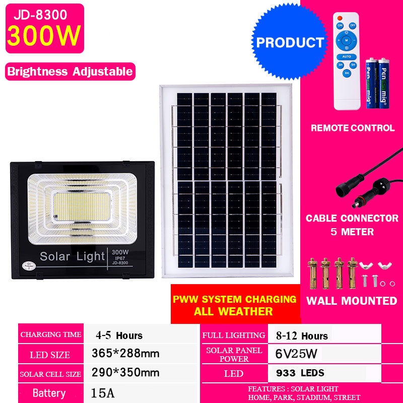 Jindian Solar Light JD-X30 JD-X50 Solar LED Bulb Portable USB Solar Bulb