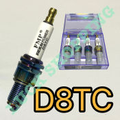 Motorcycle Iridium Sparkplug D8TC For TMX/RUSI/SYM/MCX