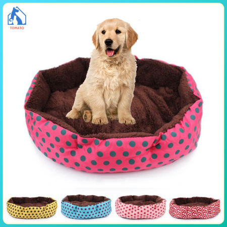 Polka Dot Self-Warming Pet Bed by Brand X